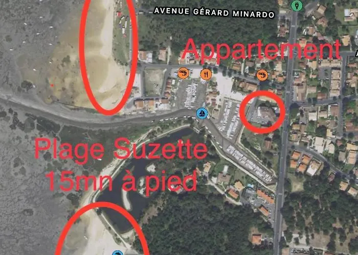 Lejlighed Loft Vue Bassin Arcachon Marina De Cassy